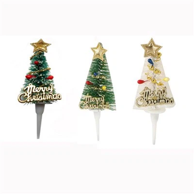 Topper na tort choinkowy